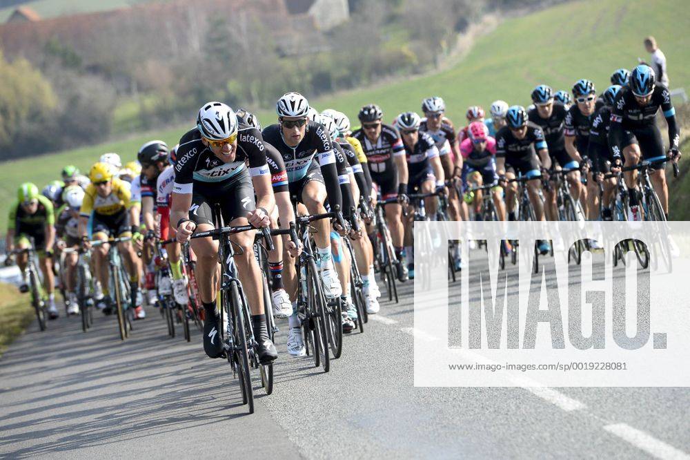 - SAINT-POURCAIN-SUR-SIOULE, FRANCE: Belgian Stijn Vandenbergh of team Ettix - Quick-Step pictured during stage 3 on the fourth day of the 73rd edition of Paris-Nice cycling race, 179 km from Saint-Amand-Montrond to Saint-Pourcain-sur-Sioule, France, Wednesday 11 March 2015. DIRKxWAEM x04584661x