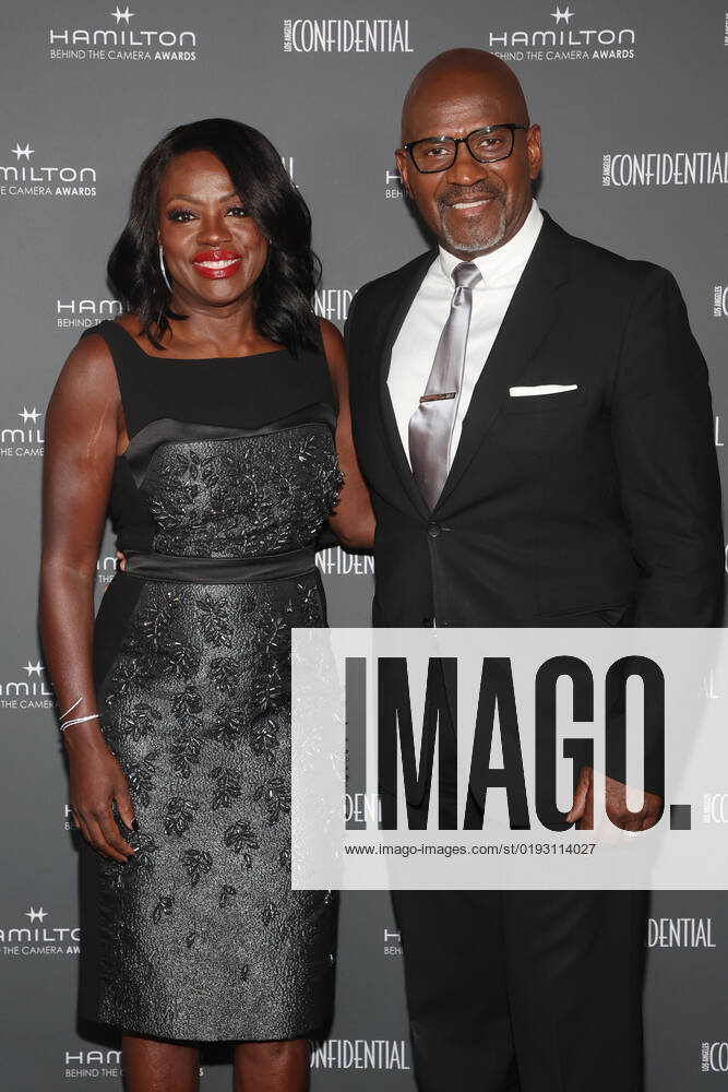 LOS ANGELES, CA - NOVEMBER 5: Viola Davis and Julius Tennon at the 2022 Hamilton Behind the Camera Awards presented by Los Angeles Confidential at Avalon Hollywood in Los Angeles, California on November 5, 2022.