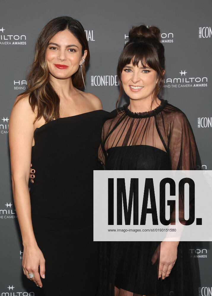 Los Angeles, California - Monica Barbaro, Ahaia Brogan. 2022 Hamilton Behind the Camera Awards presented by Los Angeles Confidentia held at Avalon Hollywood & Bardot in Los Angeles. Photo Credit: AdMedia 285741 2022-11-05 CA Los Angeles Etats-Unis