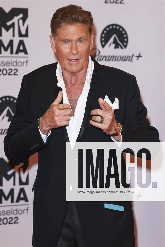 David Hasselhoff attends the 2022 MTV EMAs, Europe Music Awards, at PSD Bank Dome in Dusseldorf, Germany, on 13 November 2022. Photo: Venice Italy - ZUMAm179 20221114_zep_m179_012