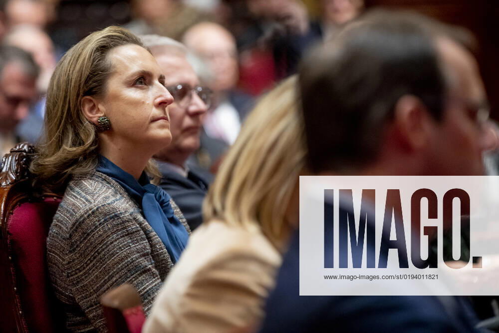 Prince Laurent and Princess Claire of Belgium pictured during the celebration of the King s Feast, at the federal parliament in Brussels, Tuesday 15 November 2022. HATIMxKAGHAT 50728424