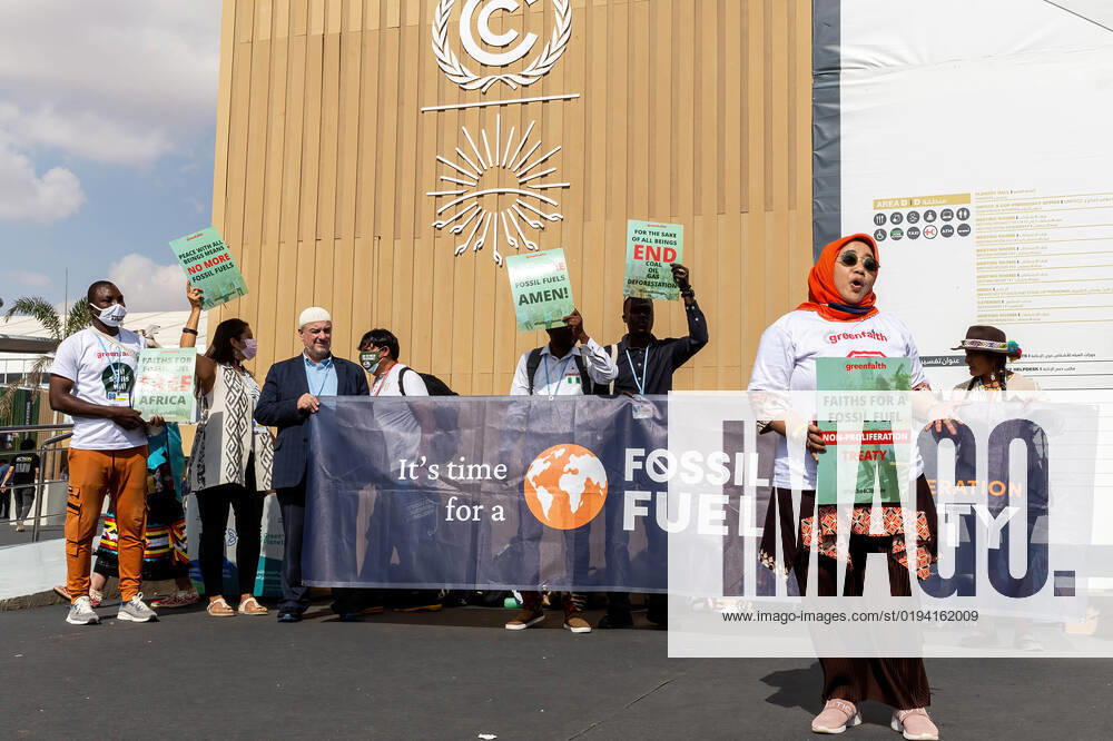 Activists demonstrate during the COP27 UN Climate Change Conference, held by UNFCCC in Sharm El-Sheikh International Convention Center. COP27, running from November 6 to November 18 in Sharm El Sheikh focuses on implementation of measures already agreed during previous COPs. The Conference in Sharm El Sheikh focuses also on the most vulnerable communities as the climate crisis hardens life conditions of those already most disadvantaged. Sharm El Sheikh Egypt - ZUMAs197 20221116_zaa_s197_258