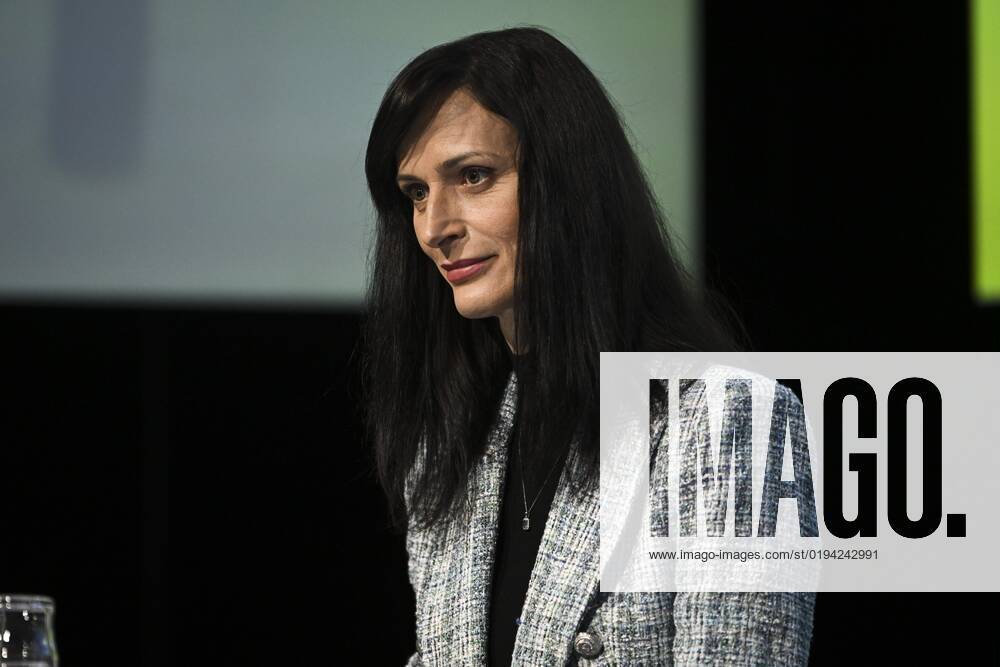 European Union Commissioner for Innovation, Research, Culture, Education and Youth Mariya Gabriel speaks at the Slush 2022 Startup Event in Helsinki, Finland on November 17, 2022. Helsinki Finland