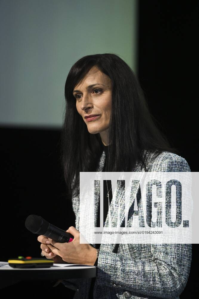 European Union Commissioner for Innovation, Research, Culture, Education and Youth Mariya Gabriel speaks at the Slush 2022 Startup Event in Helsinki, Finland on November 17, 2022. Helsinki Finland
