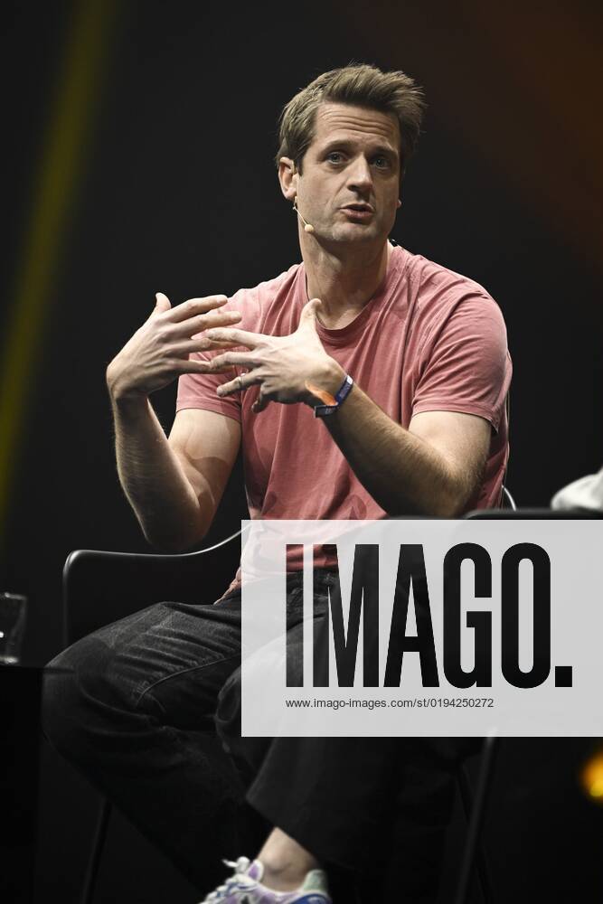 Sebastian Siemiatkowski, Co-founder and CEO of Klarna, pictured at the Slush 2022 Startup Event in Helsinki, Finland on November 17, 2022. Helsinki Finland