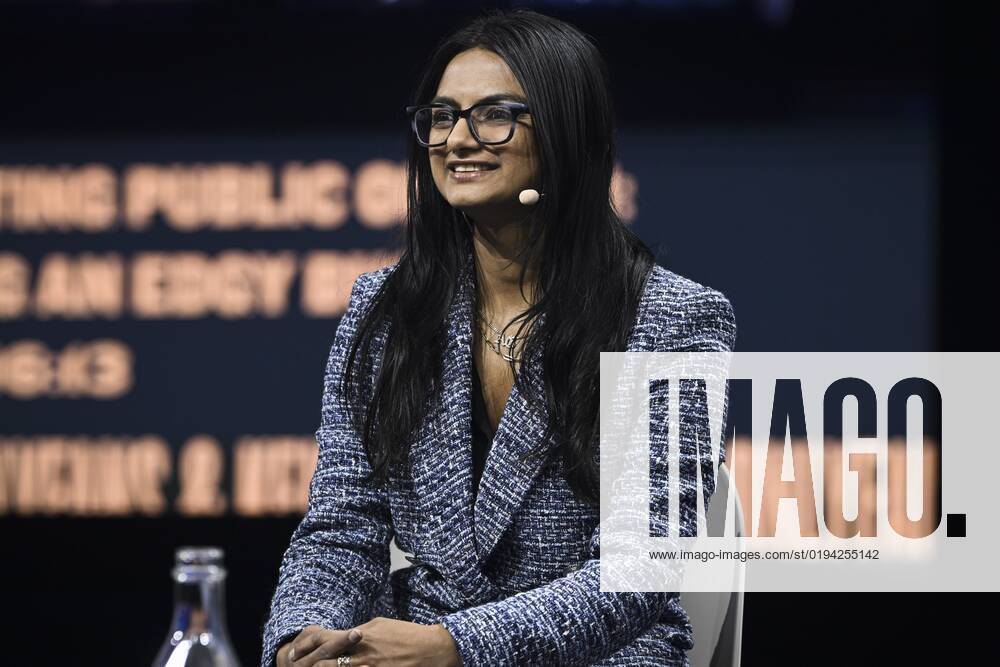 OnlyFans CEO Amrapali Gan is interviewed on stage at the Slush 2022 Startup Event in Helsinki, Finland on November 17, 2022. Helsinki Finland