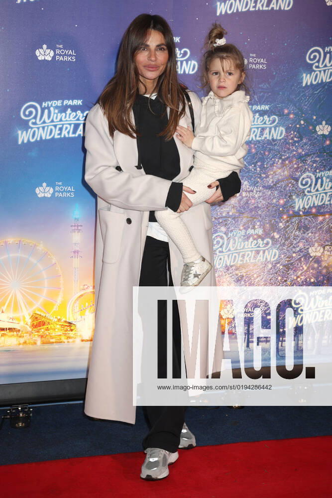Misse Beqiri attends the Hyde Park Winter Wonderland 2022 VIP Preview Night in London. NOVEMBER 17th 2022 CMYx22482