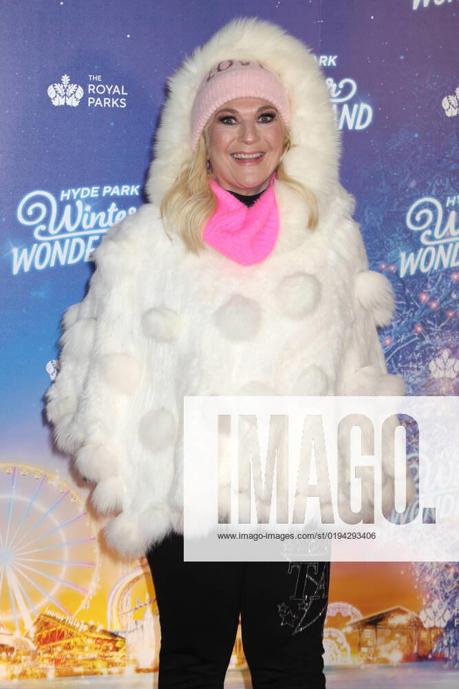 Vanessa Feltz attends the Hyde Park Winter Wonderland 2022 VIP Preview Night in London. NOVEMBER 17th 2022 CMYx22482