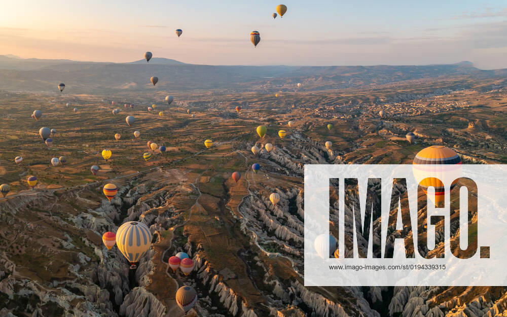Turkey balloons Cappadocia Goreme Kapadokya , Sunrise in the mountains of Capadocia Sunrise with hot air balloons in Cappadocia, Turkey balloons in Cappadocia Goreme Kapadokya, and Sunrise in the mountains of Cappadocia with many hot air ballon in the sky