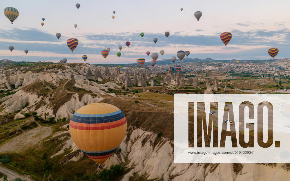 Turkey balloons Cappadocia Goreme Kapadokya , Sunrise in the mountains of Capadocia Sunrise with hot air balloons in Cappadocia, Turkey balloons in Cappadocia Goreme Kapadokya, and Sunrise in the mountains of Cappadocia.