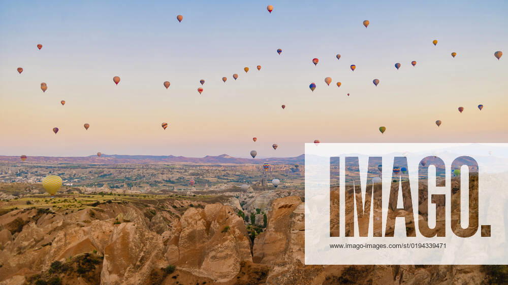 Turkey balloons Cappadocia Goreme Kapadokya , Sunrise in the mountains of Capadocia Sunrise with hot air balloons in Cappadocia, Turkey balloons in Cappadocia Goreme Kapadokya, and Sunrise in the mountains of Cappadocia.