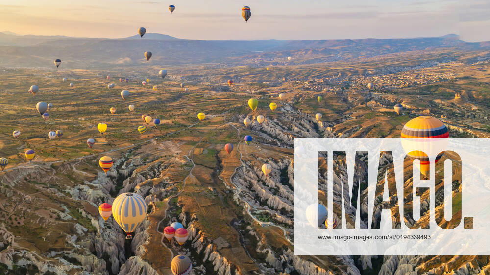 Turkey balloons Cappadocia Goreme Kapadokya , Sunrise in the mountains of Capadocia Sunrise with hot air balloons in Cappadocia, Turkey balloons in Cappadocia Goreme Kapadokya, and Sunrise in the mountains of Cappadocia with many hot air ballon in the sky