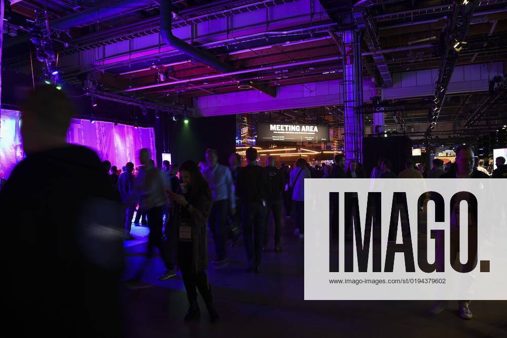People at the Slush 2022 Startup Event in Helsinki, Finland on November 18, 2022. Helsinki Finland