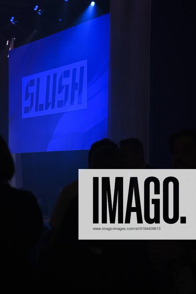 Slush logo during the Slush 2022 Startup Event in Helsinki, Finland on November 18, 2022. Helsinki Finland