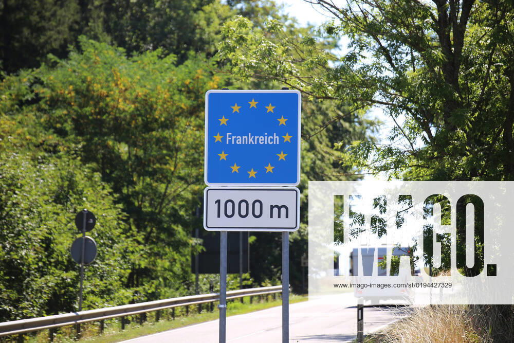 Reiseverkehr an der deutsch-französischen Grenze zwischen der Pfalz und Lothringen