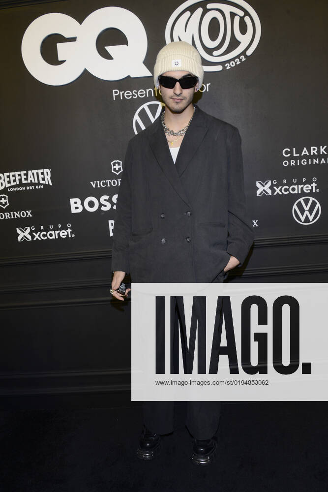 GQ Men Of tHe Year Black Carpet November 22, Mexico City, Mexico: Sebastian Poza attends the black carpet of the GQ Men Of The Year Awards at Proyecto Publicol Prim. on November 22, 2022 in Mexico City, Mexico. (Photo by Carlos Tischler Eyepix Group)