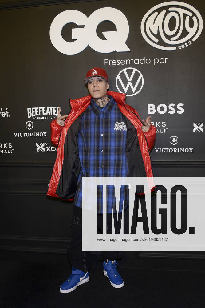 GQ Men Of tHe Year Black Carpet November 22, Mexico City, Mexico: Santa Fe Klan attends the black carpet of the GQ Men Of The Year Awards at Proyecto Publicol Prim. on November 22, 2022 in Mexico City, Mexico. (Photo by Carlos Tischler Eyepix Group)