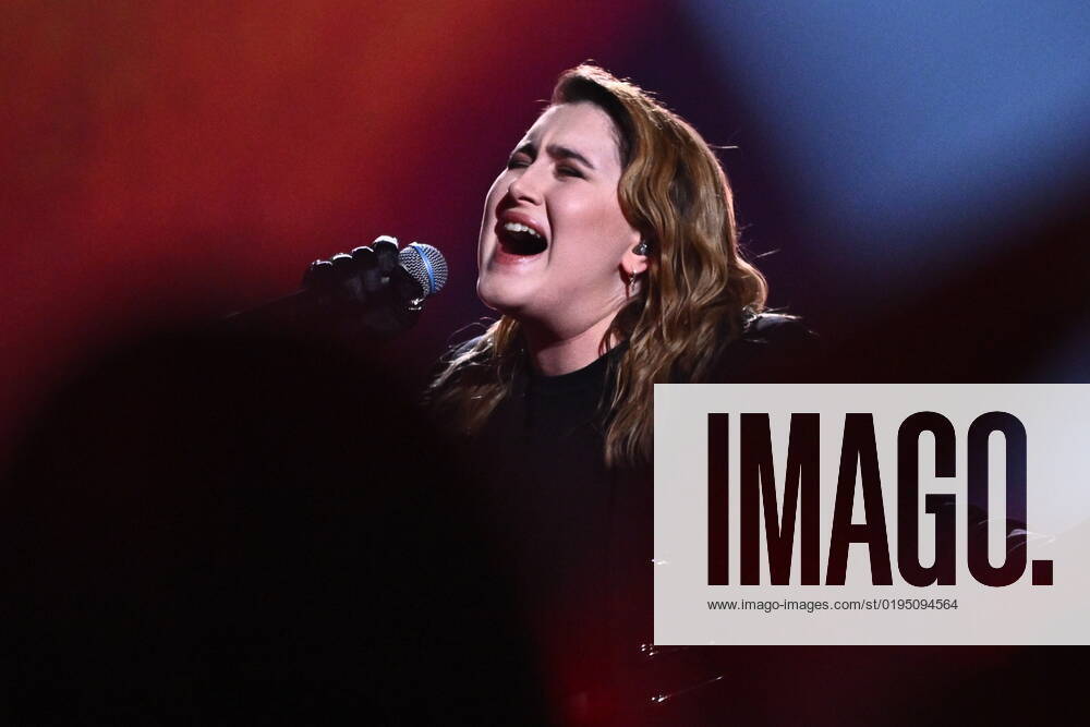 STOCKHOLM 20221125 Rosa Linn is a guest artist during Friday nights final of Idol in Tele2 Arena Stockholm Sweden