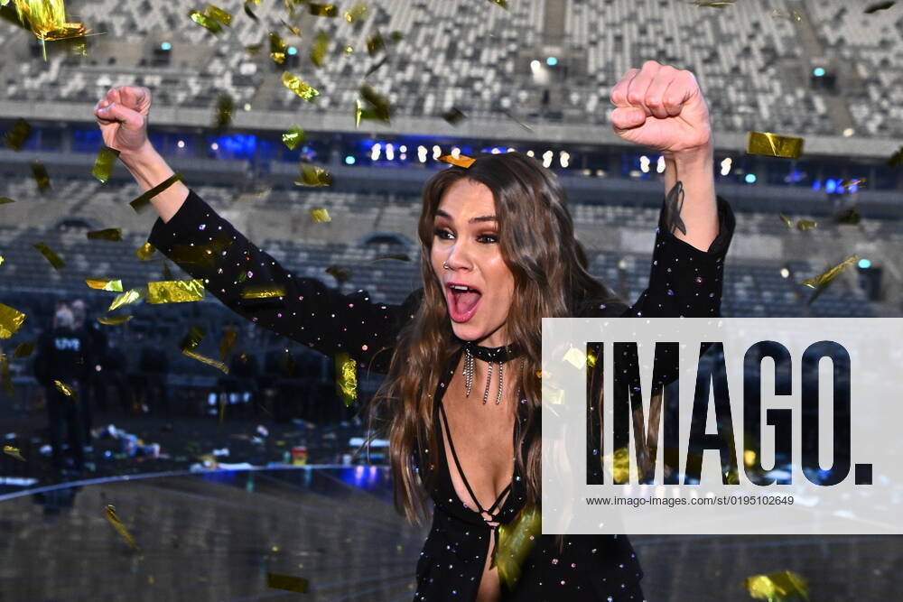 STOCKHOLM 20221125 Nike Sellmar wins Friday nights final in Idol in Tele2 Arena Stockholm Sweden