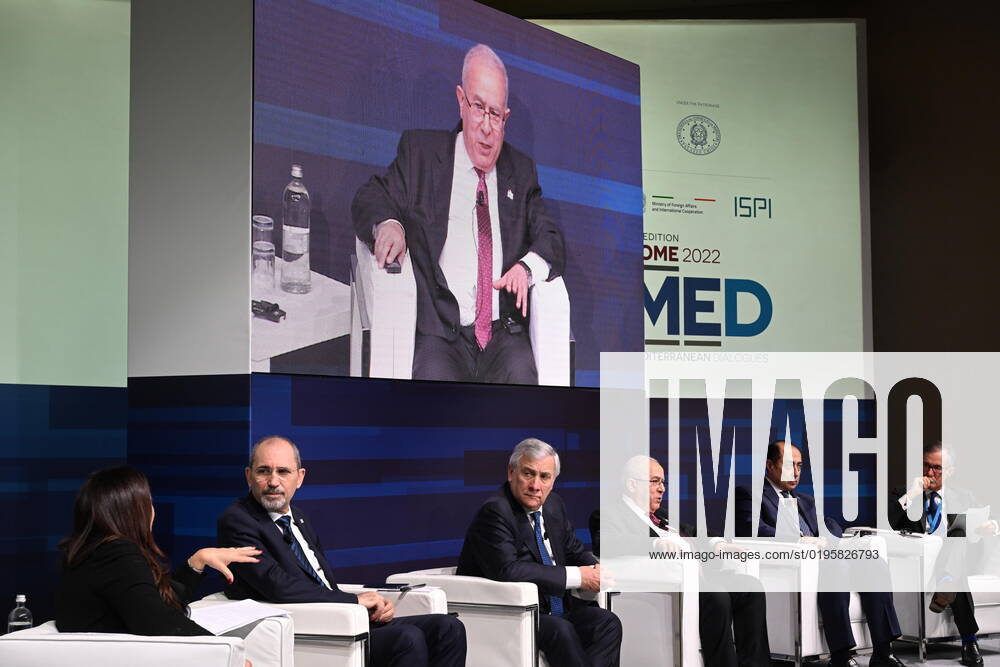 Italy s Minister for Foreign Affairs, Antonio Tajani, partidipates in After Ukraine: global order(s) reshaping panel on occasion of Rome MED 2022 - Mediterranean Dialogues in Rome, 2 December 2022. ANSA CLAUDIO PERI Rome Italy - ZUMAa110 20221202_zaf_a110_015
