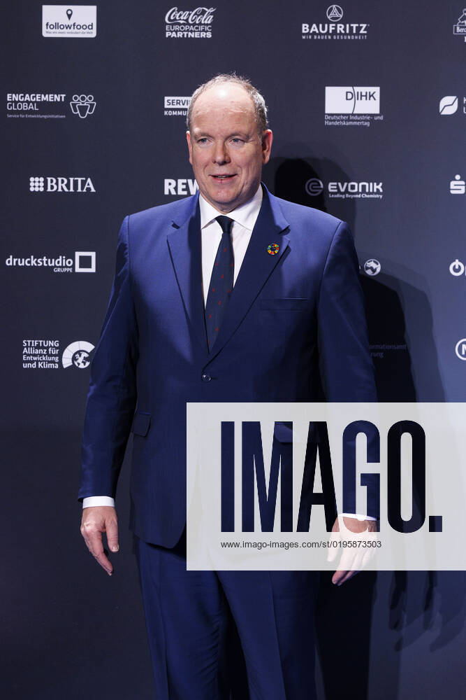 Fürst Albert II. von Monaco bei der Verleihung des 15. Deutschen Nachhaltigkeitspreises 2022 im Maritim Hotel. Düsseldorf, 02.12.2022 NRW Deutschland