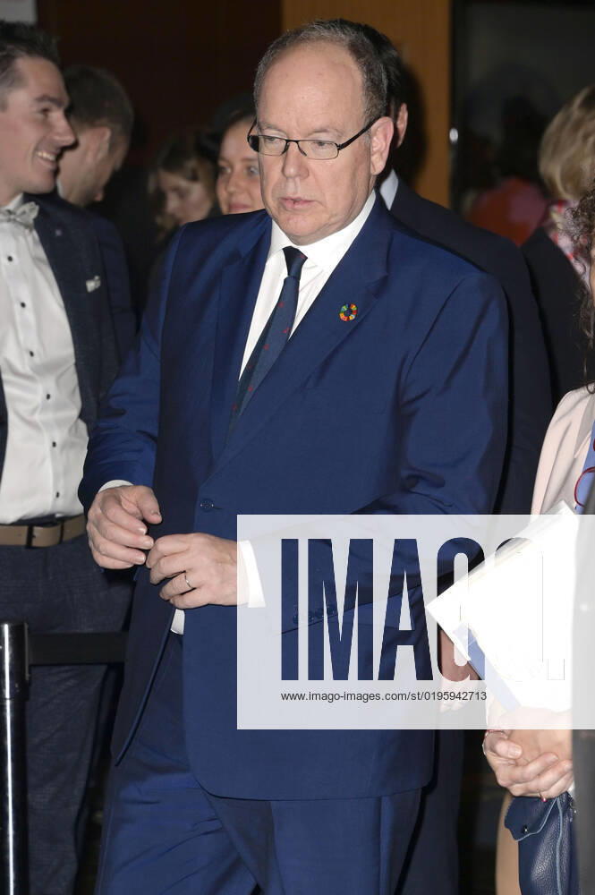 Fürst Albert II. von Monaco bei der Verleihung des 15. Deutschen Nachhaltigkeitspreises 2022 im Maritim Hotel. Düsseldorf