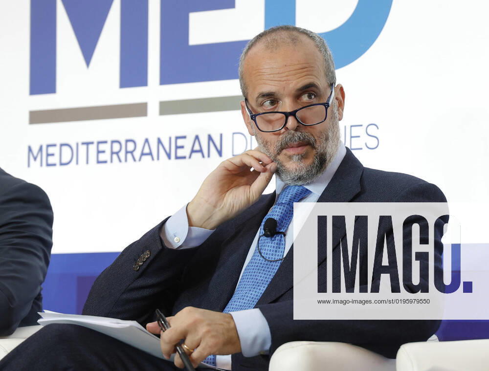 Secretariat of State Holy See, Paolo Conversi during the Rome MED 2022 - Mediterranean Dialogues, the annual initiative promoted by the Italian Foreign Minister and ISPI (Italian Institute of International Political Studies), in Rome, Italy, 3 December 2022. ANSA GIUSEPPE LAMI. Roma Italia - ZUMAa110 20221203_zaf_a110_087
