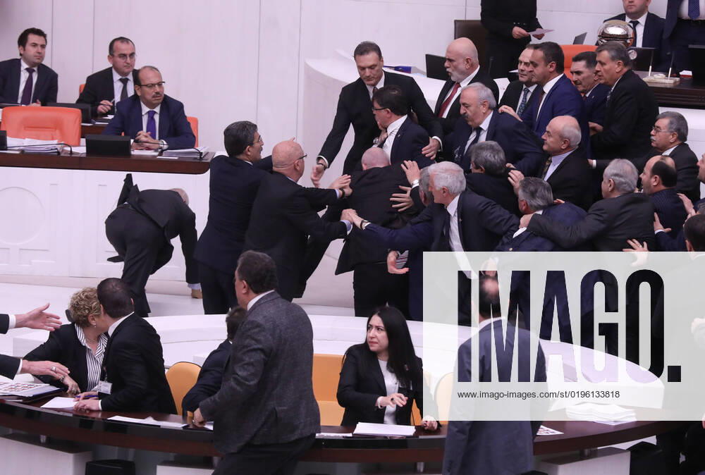Punches fly in Turkish Parliament 17769042