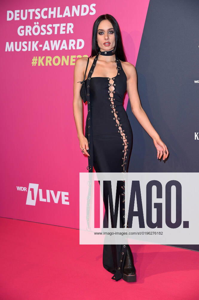 Kayla Shyx bei der 1live Krone 2022 in der Jahrhunderthalle in Bochum am 08.12.2022
