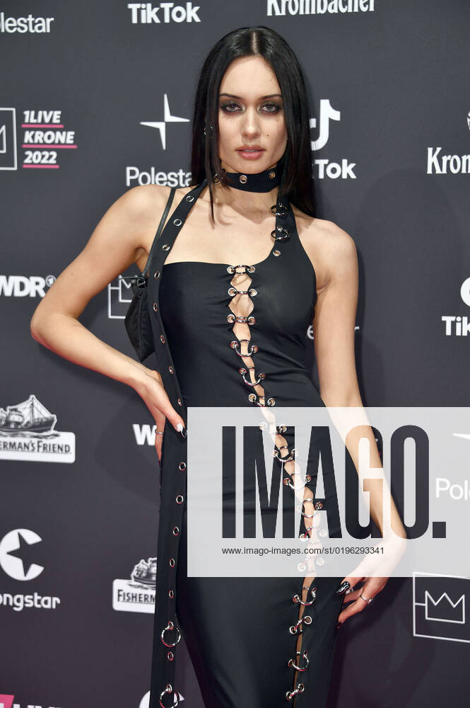 Kayla Shyx bei der 23. Verleihung der 1Live Krone 2022 in der Jahrhunderthalle. Bochum