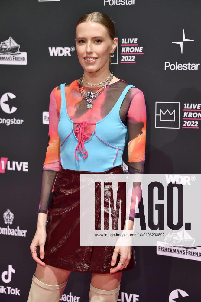 Lea bei der 23. Verleihung der 1Live Krone 2022 in der Jahrhunderthalle. Bochum