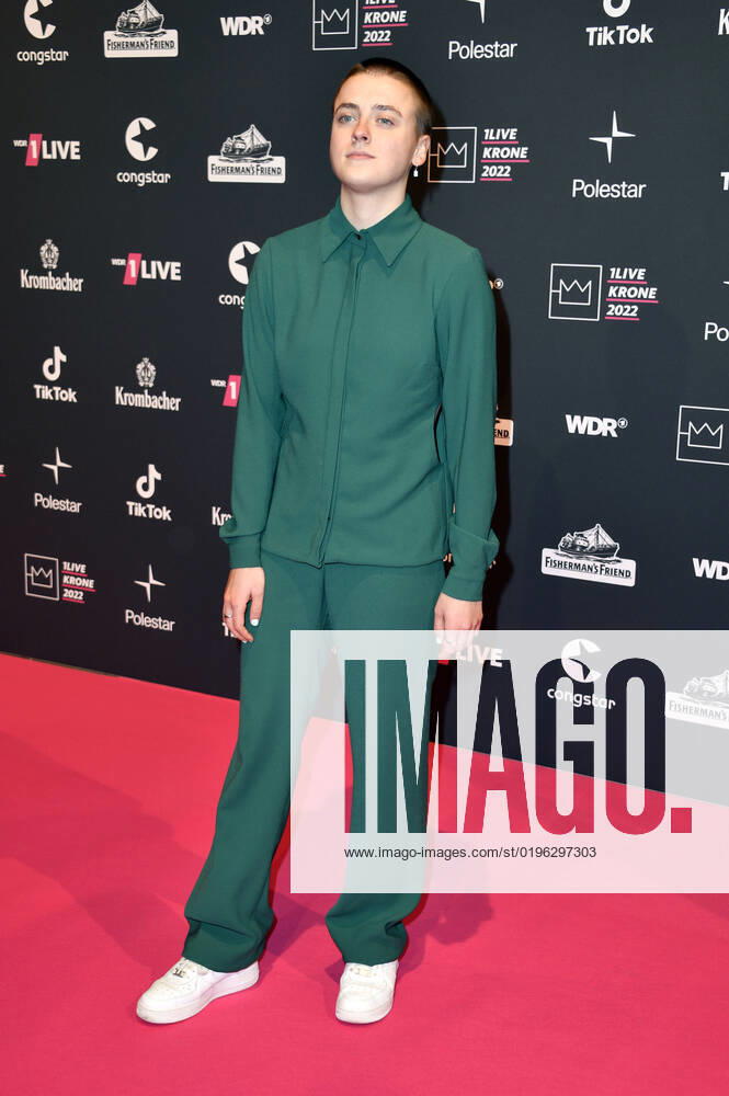 Annika Gerhard bei der 23. Verleihung der 1Live Krone 2022 in der Jahrhunderthalle. Bochum