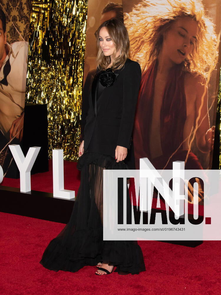 Los Angeles, California - Olivia Wilde. Babylon Global Premiere Screening at the Academy Museum of Motion Pictures. Los Angeles USA - ZUMAa123 20221215_zaa_a123_665