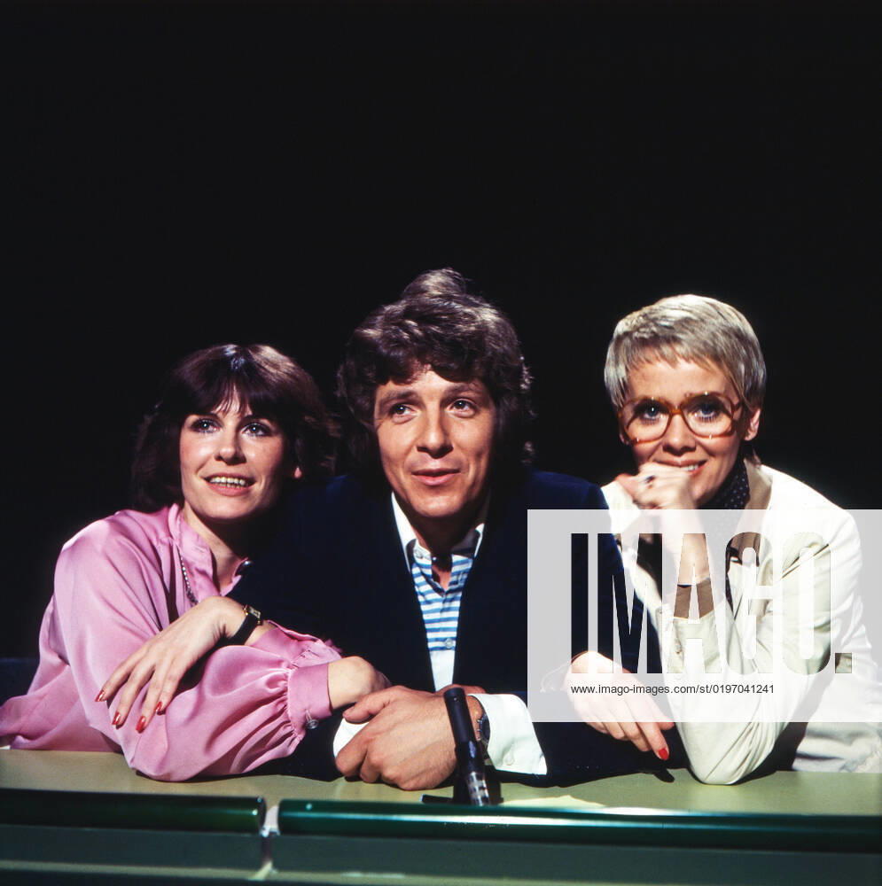 KO - OK KO - OK, Quizshow im Vorabendprogramm mit Hans Rosenthal, Deutschland 1977 - 1980, Team Musik , bestehend aus Mary Roos, Michael Schanze, Hanni Vanhaiden, Deutschland , Deutschland