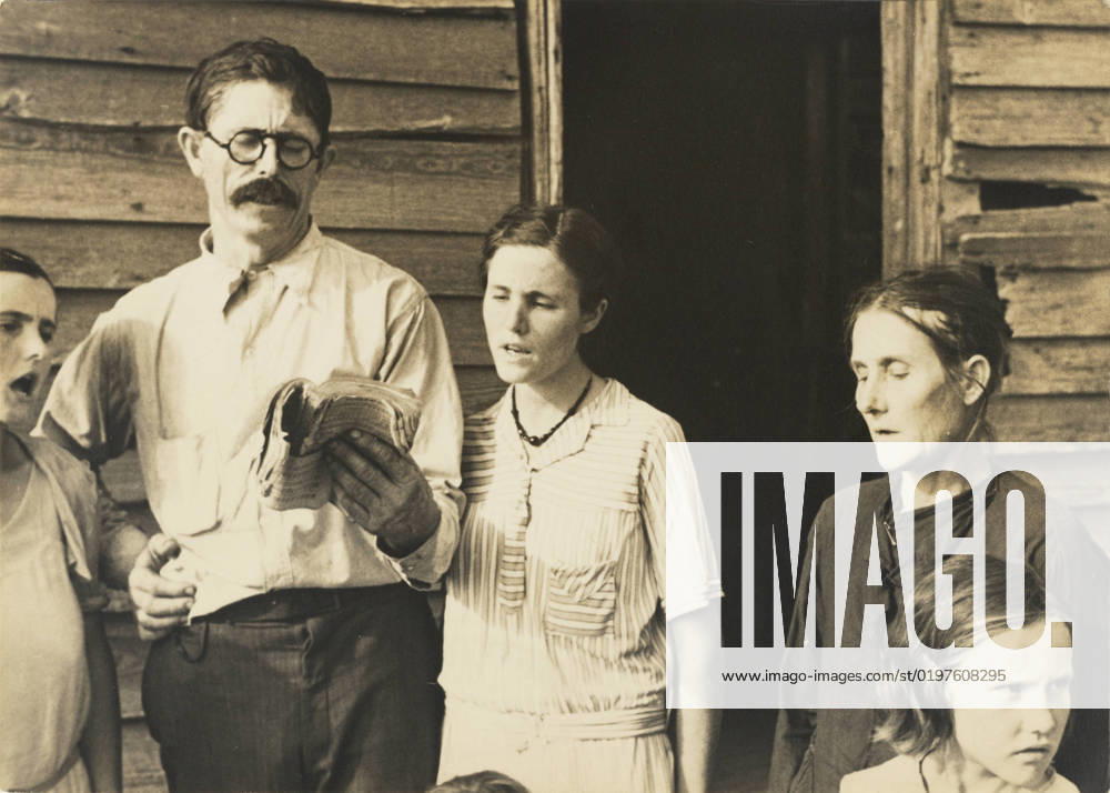 Alabama Tenant Farmer Family Singing Hymns The Tengle Family, Hale County, Alabama The Ricketts Family Singing Hymns. Walker Evans (American, 1903 - 1975)