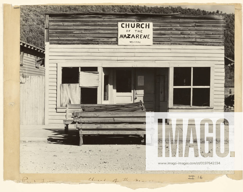 Church of the Nazarene, Tennessee. Walker Evans (American, 1903 - 1975)