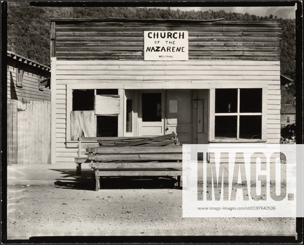 Church of the Nazarene, Tennessee. Walker Evans (American, 1903 - 1975)
