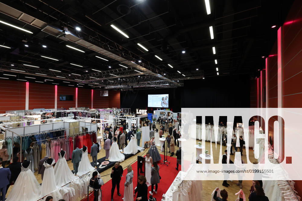 Impressionen der Hochzeits und Festmesse 2023 in der Siegerlandhalle Messe zum Thema Hochzeit und Fest am 14.01.2023 in Siegen Deutschland. Nur Redaktionelle Nutzung