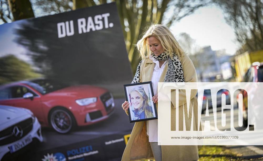 Plakate gegen Raser in Dortmund.