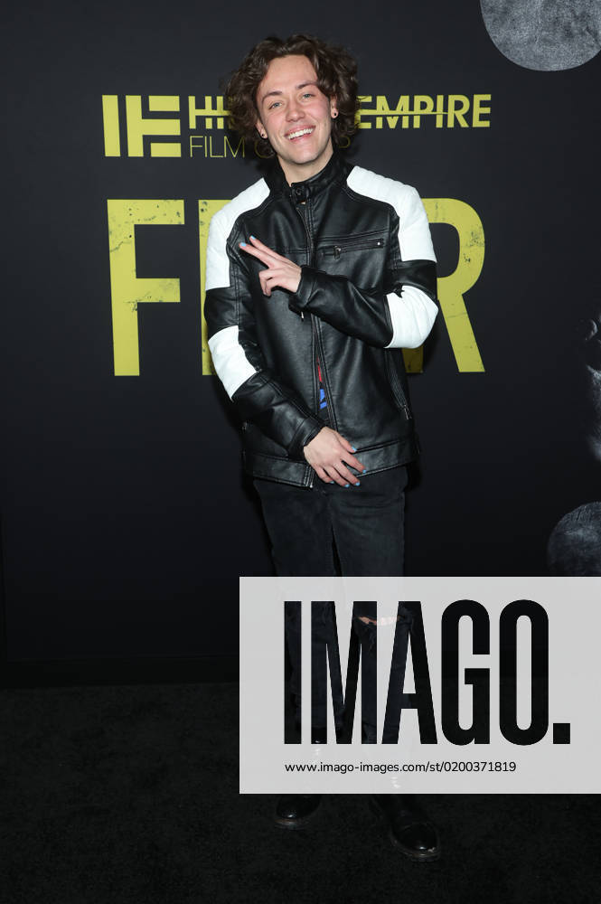 LOS ANGELES, CA - JANUARY 21: Ethan Cutkosky at the world premiere of Fear at the Directors Guild of America in Los Angeles, California on January 21, 2023.