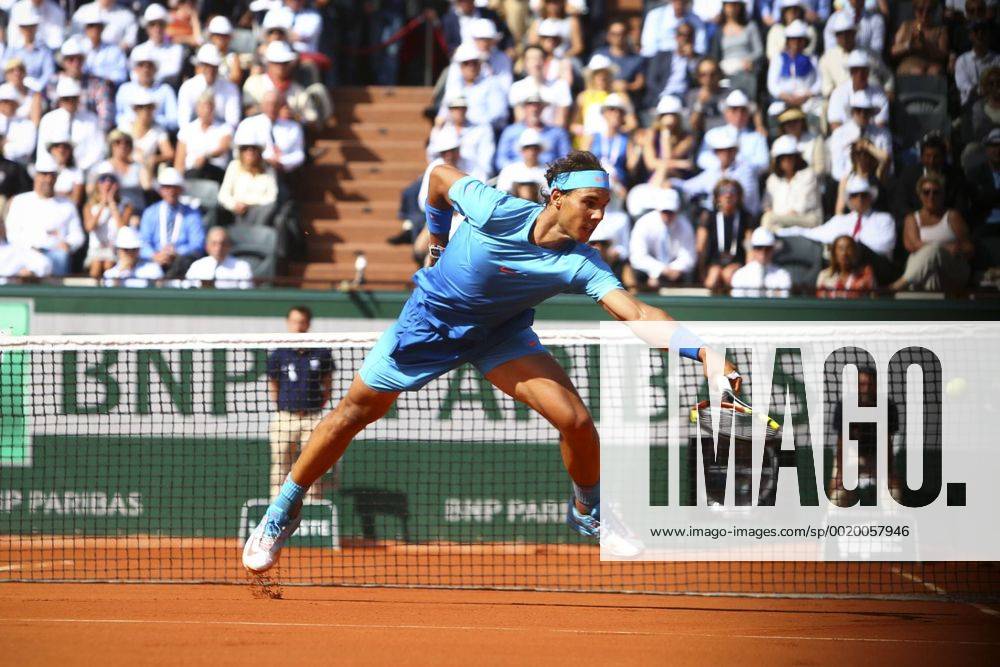 Rafael Nadal (ESP) TENNIS : Roland Garros French Open 03 06 2015 GwendolineLeGoff Panoramic