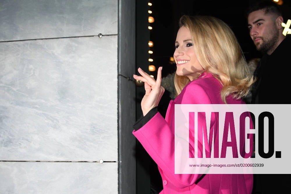 Michelle Hunziker feiert ihren 46. Geburtstag in Mailand Milan, Michelle Hunziker celebrates her 46th birthday with a dinner with friends at the Shinto restaurant. Pictured: Michelle Hunziker