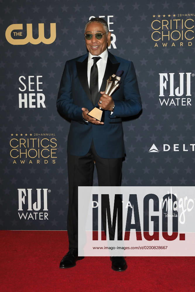 LOS ANGELES - JAN 15: Giancarlo Esposito at 2023 Critics Choice Press Room at the Fairmont Century Plaza on January 15, 2023 in Century City, CA Century City USA - ZUMAnc22 20230115_zaa_nc22_198