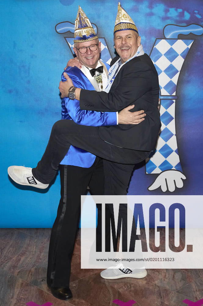 Martin Argendorf, und Frank Schambor bei der Gala-Premiere der Lindener Narren im Maritim Airport Hotel Hannover. Langehagen
