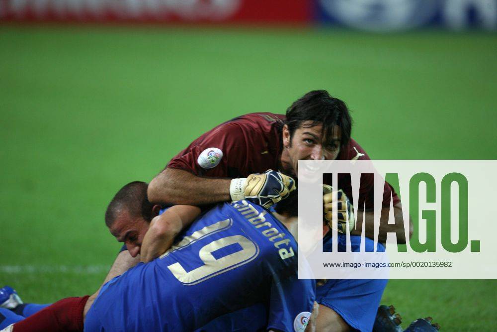 WM 2006, Dortmund, Halbfinale, Deutschland - Italien - Gianluigi Buffon, Alessandro Del Piero, Gianluca Zambrotta