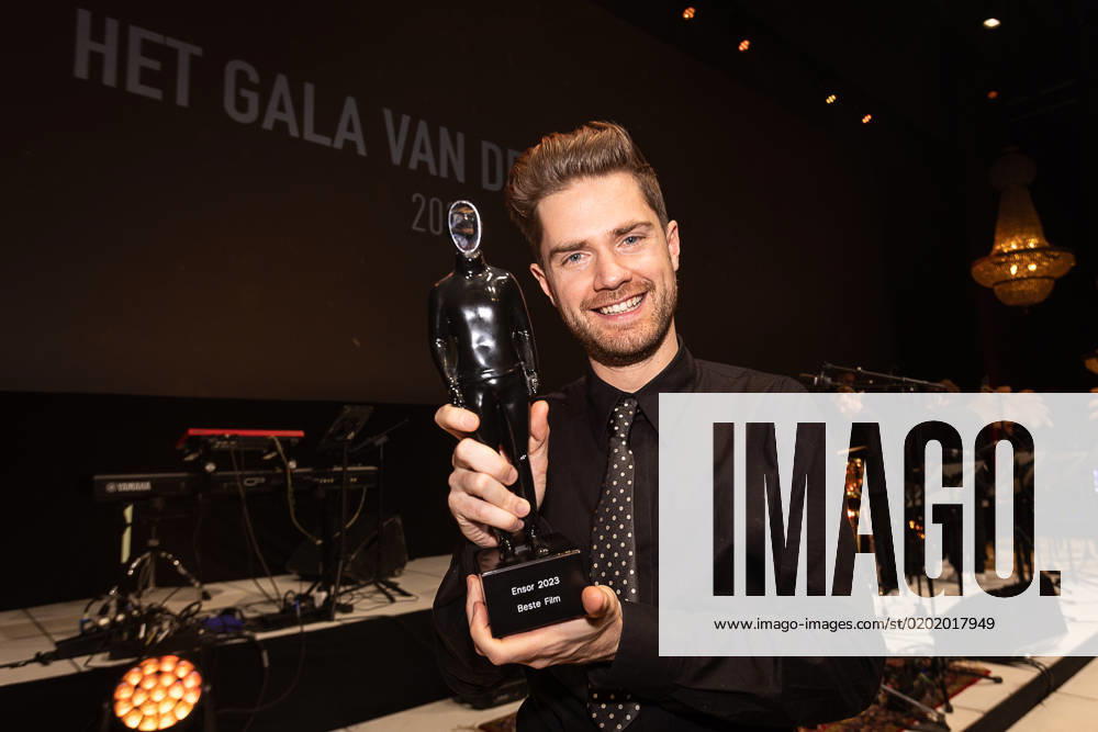 Belgian director Lukas Dhont pictured during the award ceremony of the Ensors Flemish film prizes at the Film Festival Oostende , Saturday 04 February 2023, in Oostende. JAMESxARTHURxGEKIERE 59213582