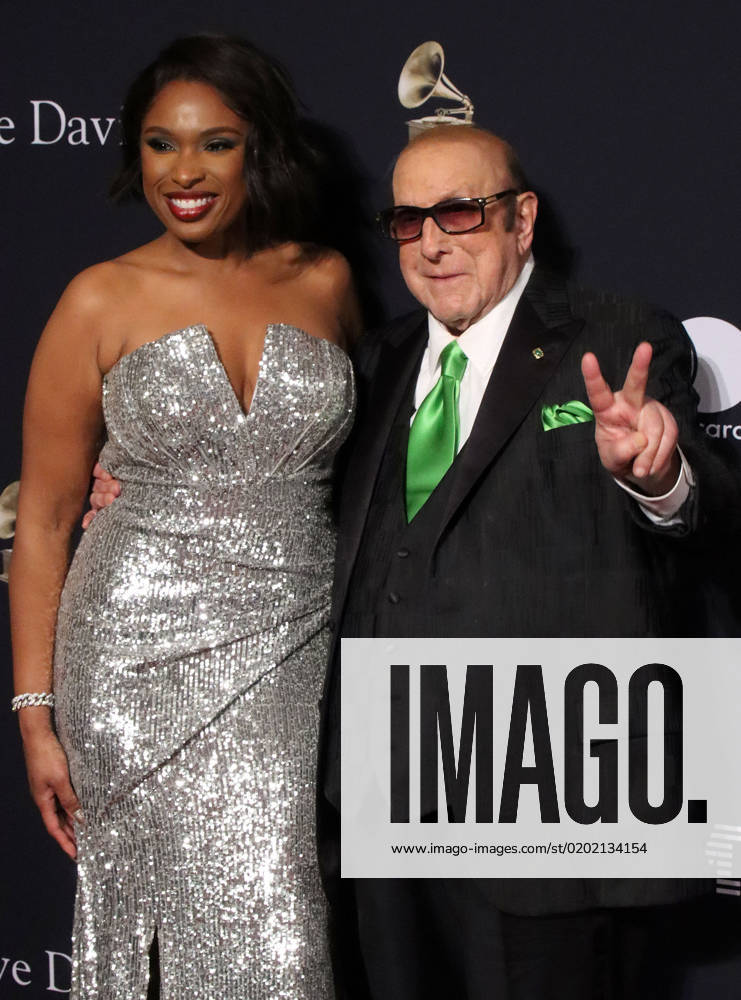 Jennifer Hudson and Clive Davis at the 65th Pre-Grammy Gala held at The Beverly Hilton in Beverly Hills California on Saturday February 4, 2023. BNS PI Los Angeles USA - ZUMAp124 20230204_zaa_p124_222