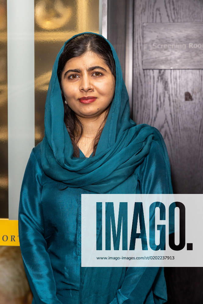 Malala Yousafzai, a female education activist attends the Stranger At The Gate screening and Q&A at The W Hotel in London. London United Kingdom - ZUMAs197 20230206_zaa_s197_152