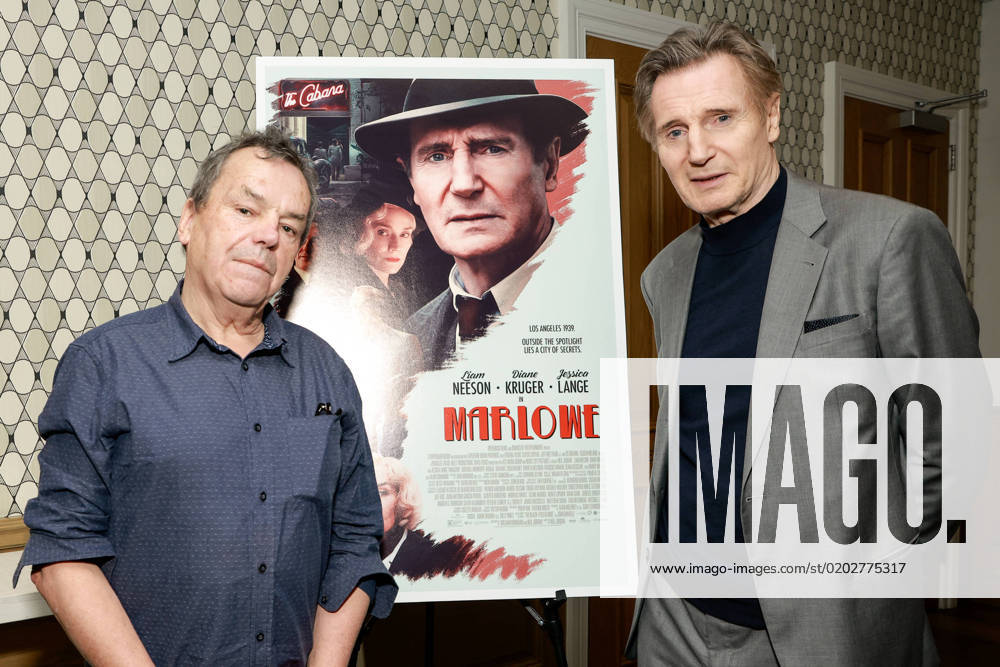 Bilder des Jahres 2023, Entertainment 02 Februar Entertainment Themen der Woche KW07 Special screening of the new film Marlowe in New York City at the Crosby Street Hotel. Featuring: Neil Jordan, Liam Neeson Where: New York, New York, United States When: 15 Feb 2023 Credit: Jason Mendez StarPix Startraksphoto.com Cover Images