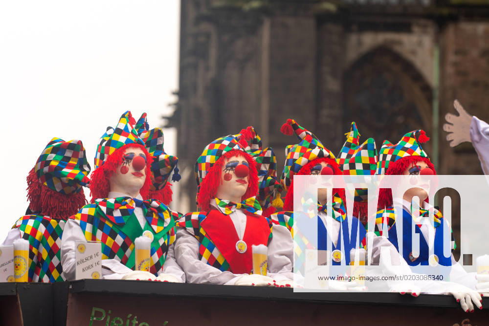 IMAGO Creative, Gesellschaft, Fasching Traditional School Carnival Parade Schuul En Veedezuch In Cologne A general view of the traditional school carnival parade Schuul en Veedezuch in Cologne, Germany is being captured on February 19, 2023 Cologne Germany